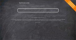 Desktop Screenshot of lastwear.com